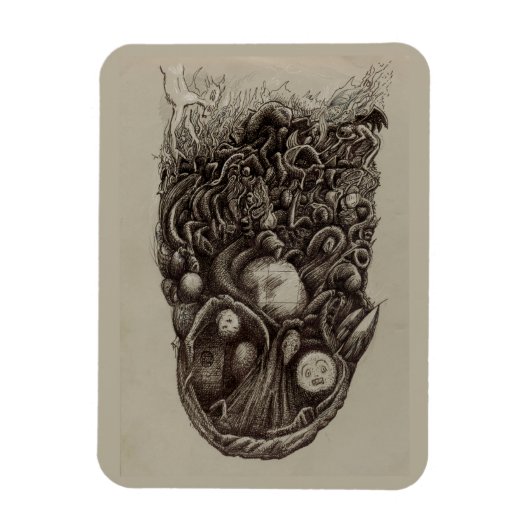 Psychische aanval magneet (Verticaal)