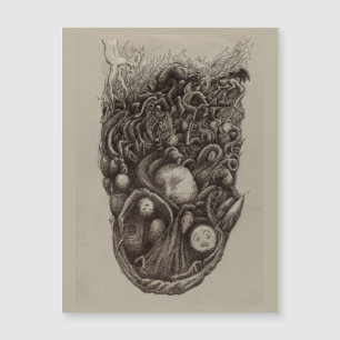 Psychische aanval, magnetische Kaart