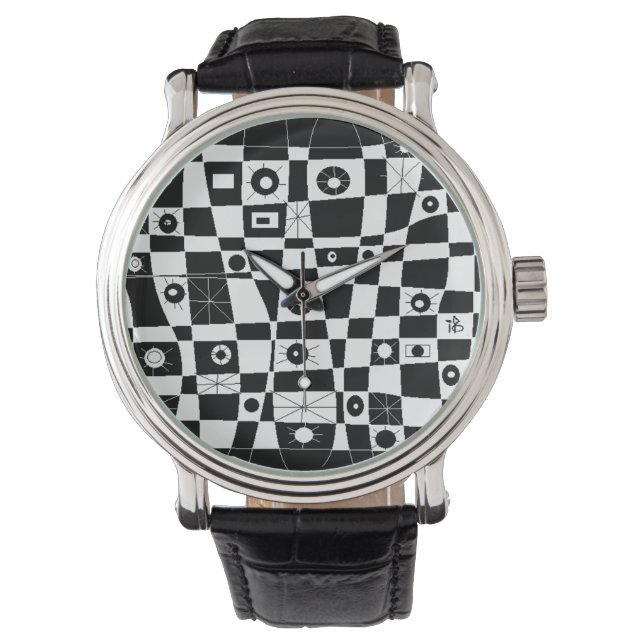 Psychische black horloge (Voorkant)
