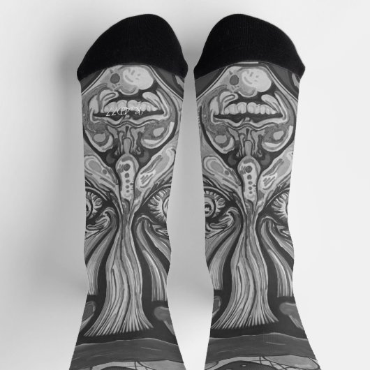 Psychische chaos sokken (Top)