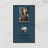 Psychische counseling en tarotlezen visitekaartje (Achterkant)