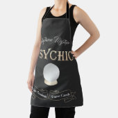 Psychische Crystal Ball Goud en Zwart Schort (Insitu)