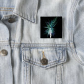 Psychische energie vierkante button 5,1 cm (In situ)