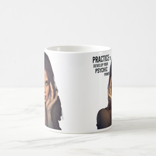 Psychische kracht koffiemok (Center)
