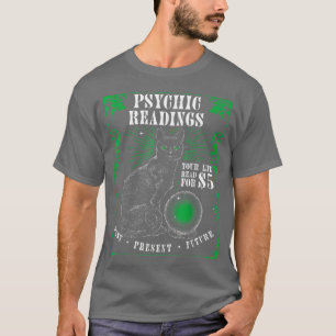Psychische lezingen Kat Fortune Teller Spiritueel  T-shirt