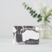 Psychische lezingen, Reiki, Life Coach, Visitekaar Visitekaartje (Staand voorkant)