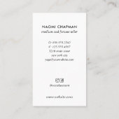 PSYCHISCHE MEDIUMDOELSTELLINGEN FORTUNE TELLER GOL VISITEKAARTJE (Achterkant)