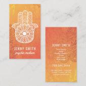 Psychische middelgrote Visitekaartjes (Voorkant / Achterkant)