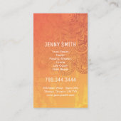 Psychische middelgrote Visitekaartjes (Achterkant)