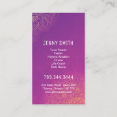 Psychische middelgrote Visitekaartjes (Achterkant)