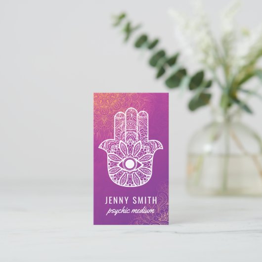 Psychische middelgrote Visitekaartjes (Staand voorkant)