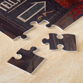 Psychische Mysticus' Betoverde Avond Boheemse Deco Legpuzzel (Zijkant)