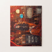 Psychische Mysticus' Betoverde Avond Boheemse Deco Legpuzzel (Verticaal)