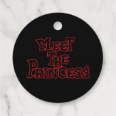 Psychische ogen bedankjes labels (Achterkant)