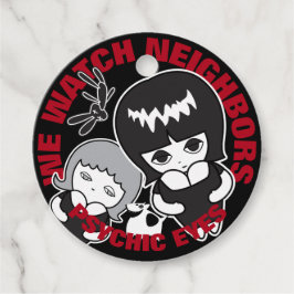 Psychische ogen bedankjes labels