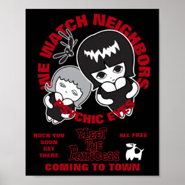 Psychische ogen Live Poster