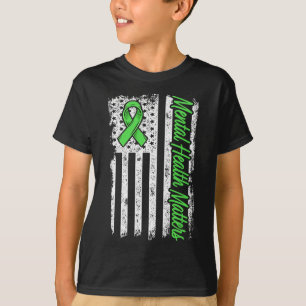 Psychische problemen bestrijden stigma geestelijke t-shirt