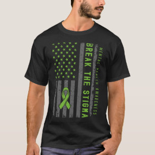 Psychische problemen bestrijden stigma geestelijke t-shirt