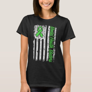 Psychische problemen bestrijden stigma geestelijke t-shirt