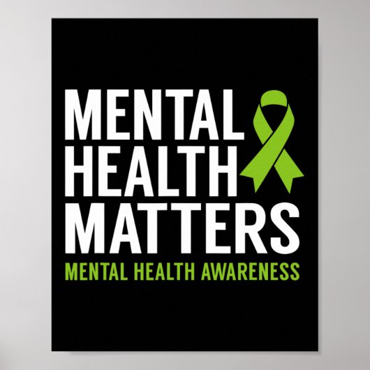 Psychische problemen Mannen Vrouwen Kinder geestel Poster (Voorkant)