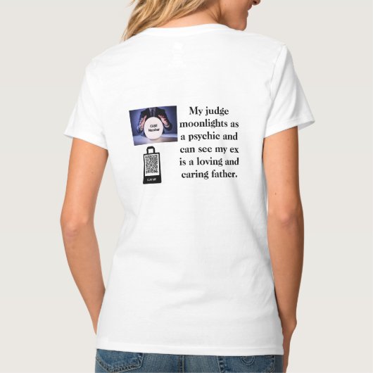Psychische Rechter - T-Shirt (Achterkant)