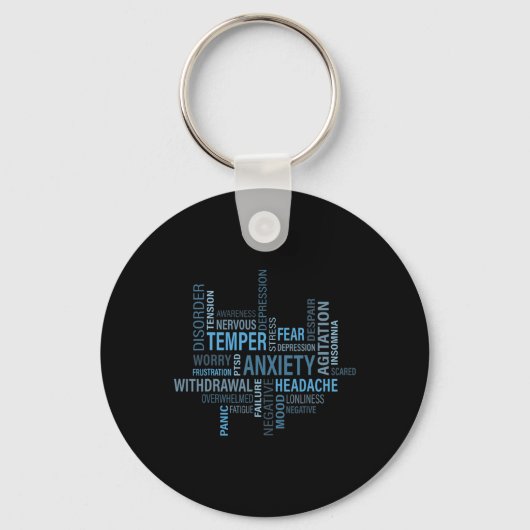 Psychische stoornissen sleutelhanger (Voorkant)