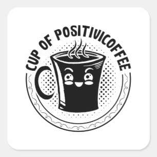Psychische stoornissen vierkante sticker