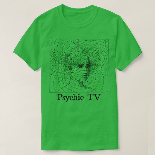 Psychische TV Fan Art Design 2 T-shirt (Design voorkant)