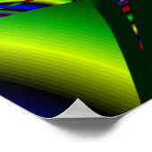 Psychische verbinding brengt vrijheid poster (Hoek)