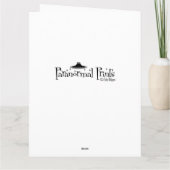Psychische verjaardagskaart van ParanormalPrints Kaart (Achterkant)