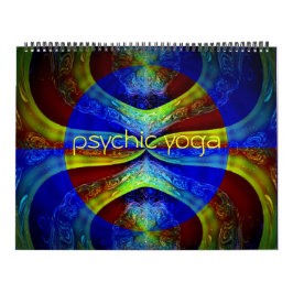 Psychische Yoga Abstracte Kunst Kalender