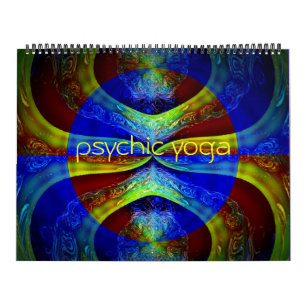 Psychische Yoga Abstracte Kunst Kalender