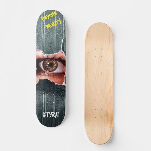 PSYCHO BEAUTY PERSOONLIJK SKATEBOARD (Voorkant)