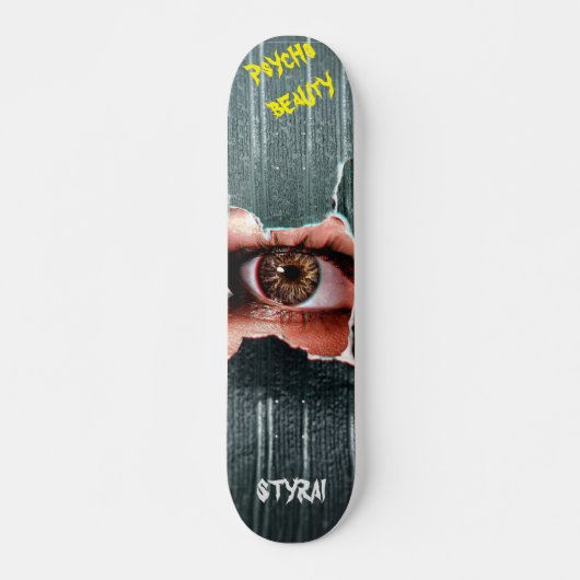 PSYCHO BEAUTY PERSOONLIJK SKATEBOARD (Voorkant)