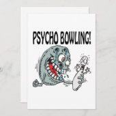 Psycho Bowling Kaart (Voorkant / Achterkant)