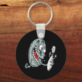 Psycho Bowling Sleutelhanger (Voorkant)