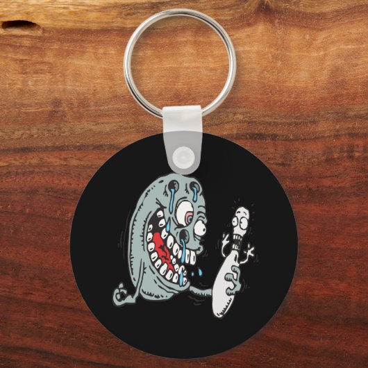 Psycho Bowling Sleutelhanger (Voorkant)