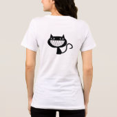 Psycho Cat Tri-Blend Shirt (Achterkant)