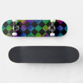 Psycho Checkers door Kenneth Yoncich Persoonlijk Skateboard (Horizontaal)