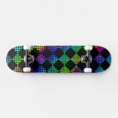 Psycho Checkers door Kenneth Yoncich Persoonlijk Skateboard (Horizontaal)