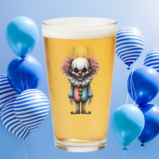 Psycho Clown Glas
