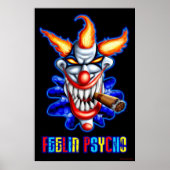 Psycho Clown Poster (Voorkant)