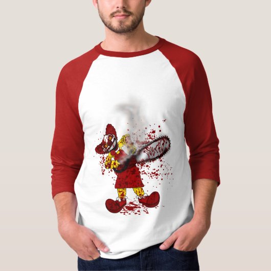 PSYCHO Clown-shirt T-shirt (Voorkant)
