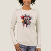 Psycho Clown Splash Art T-Shirt – Bold (Voorkant)