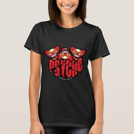 Psycho Clown T-shirt (Voorkant)