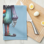 Psycho Clown Theedoek (Quarter Fold)