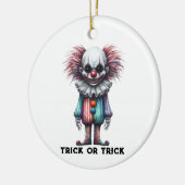 Psycho Clown - Trick or Trick Aanpassen Keramisch Ornament (Links)