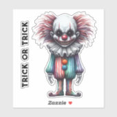 Psycho Clown - Trick or Trick - Aanpassen Sticker (Vel)