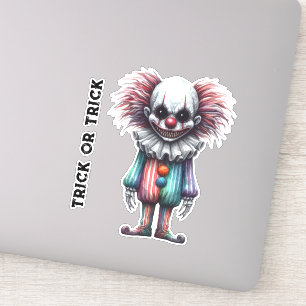 Psycho Clown - Trick or Trick - Aanpassen Sticker