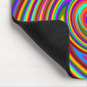 Psycho Color Swirl Mousepad Muismat (Hoek)